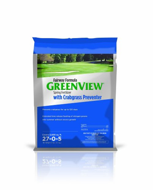 Lebanon GreenView Fairway Formula Spring Fertilizer Plus Crabgrass Preventer 17 lb