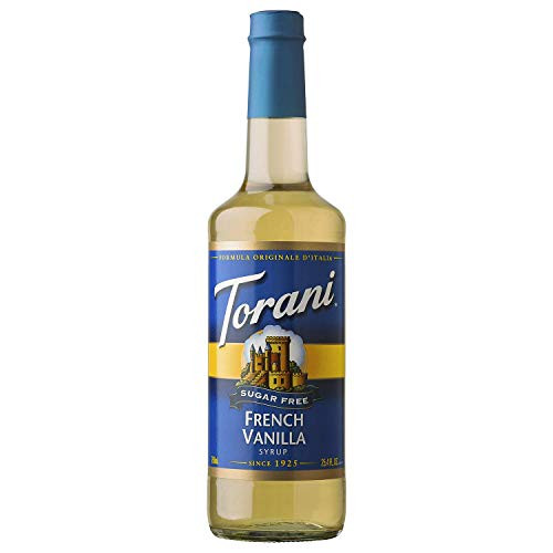 Torani Sugar Free French Vanilla Syrup 2535 Oz