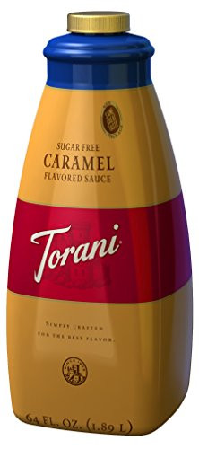 Torani Sugar Free Caramel Sauce 64 Fl Oz 189 L