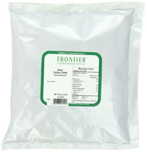 Frontier Celery Seed Whole 16 Ounce Bags Pack of 3