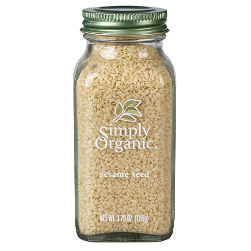 Simply Organic Whole Sesame Seed Certified Organic  37 oz  Sesamum indicum L