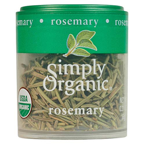 Simply Organic Whole Rosemary Leaf Certified Organic  021 oz  Pack of 6  Rosmarinus officinalis L