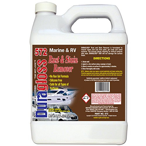 Duragloss 572 MarineRV Rust and Stain Remover 1 Gallon 1 Pack