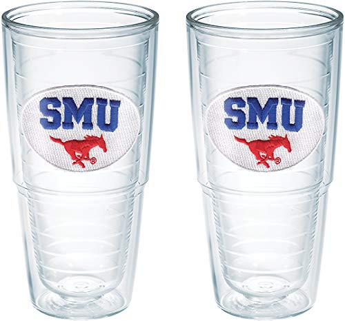 Tervis Southern Meth University Emblem Tumbler Set of 2 24 oz Clear Tervis Southern Meth University Emblem Tumbler Set of 2 24 oz Clear