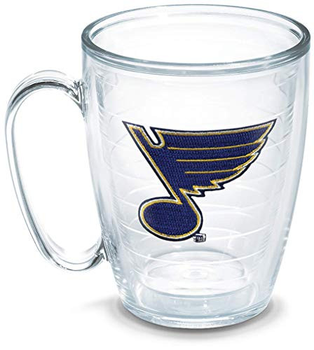 Tervis NHL St Louis Blues Mug Emblem 16 oz Clear