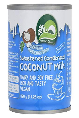 Natures Charm Sweetned Condensed Coconut Milk 1125 Ounce Pack of 4