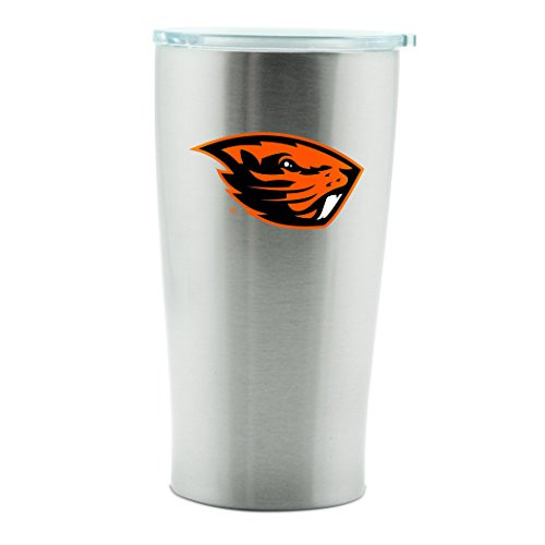 NCAA Oregon State Beavers 14oz Double Wall Stainless Steel Thermo Cup with Lid