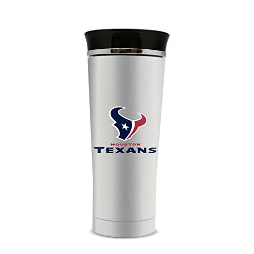 NFL Houston Texans 18oz Double Wall Stainless Steel Leakproof Thermo Tumbler NFL Houston Texans 18oz Double Wall Stainless Steel Leakproof Thermo Tumbler