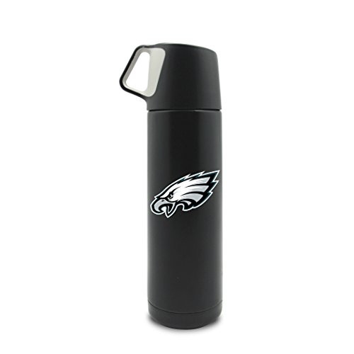 NFL Philadelphia Eagles 17oz Double Wall Stainless Steel Coffee Thermos with Cup