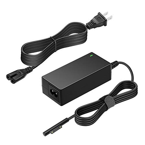 POWSEED 15V 2.58A AC Adapter for Microsoft Surface Pro 2017 Surface Book Surface Pro 3 Pro4 I3 I5 I7 Surface Go Tablet Charger Surface Laptop Power Supply