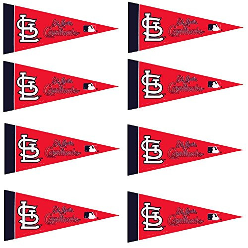 St Louis Cardinals 8 Piece Mini Pennant Set