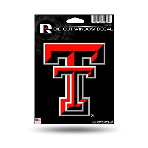 NCAA Rico Industries Die Cut Vinyl Decal Texas Tech Red Raiders