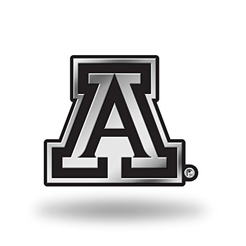 NCAA Rico Industries Chrome Finished Auto Emblem 3D Sticker Arizona Wildcats
