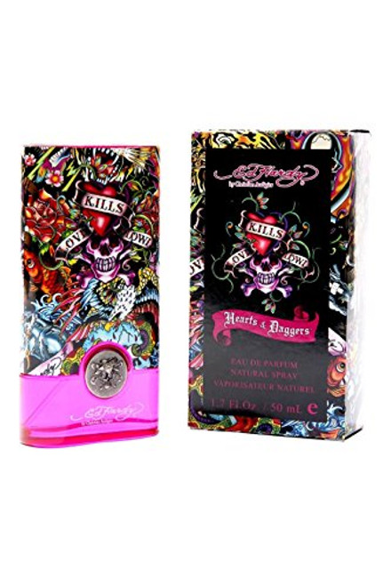 Christian Audigier Ed Hardy Hearts and Daggers Eau De Parfum Spray for Women 17 Ounce Christian Audigier Ed Hardy Hearts and Daggers Eau De Parfum Spray for Women 17 Ounce