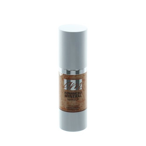 Advanced Mineral Makeup Liquid Foundation Ginger Snap 1 Ounce