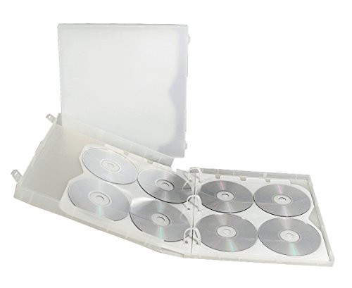 UniKeep Media DVDCD 80 Disc Binder Clear