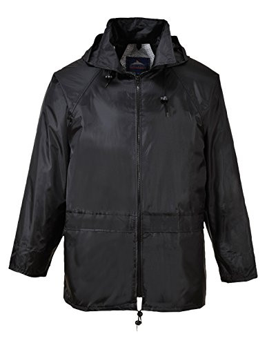 Portwest Mens Classic Rain Jacket S440 XL Black
