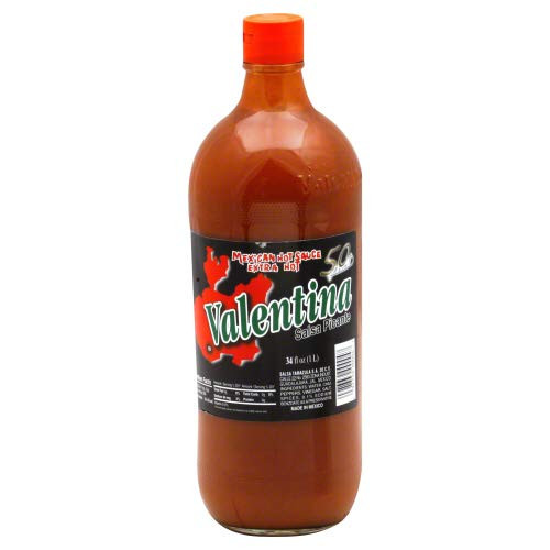 Valentina Salsa Picante Mexican Sauce Extra Hot 34 Ounce Pack of 3 Valentina Salsa Picante Mexican Sauce Extra Hot 34 Ounce Pack of 3