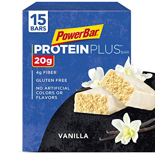 PowerBar Protein Plus Bar Vanilla 211 Ounce 15 Bars