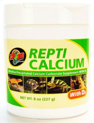 Zoo Med Reptile Calcium with Vitamin D3 8Ounce
