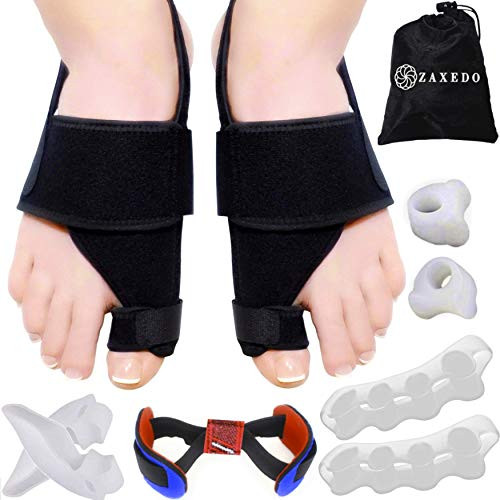 Bunion Corrector Bunion Relief Kit Bunion Splint Big Toe Corrector Straightener Brace Toe Separators Spacers Straighteners Hammer Toe Hallux Valgus Toe Joint Pain Relief Aid for Men Women Bunion Corrector Bunion Relief Kit Bunion Splint Big Toe Corrector Straightener Brace Toe Separators Spacers Straighteners Hammer Toe Hallux Valgus Toe Joint Pain Relief Aid for Men Women