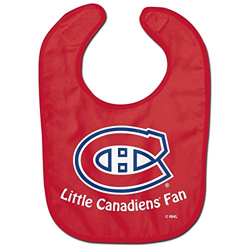 WinCraft NHL Montreal Canadiens WCRA2063114 All Pro Baby Bib