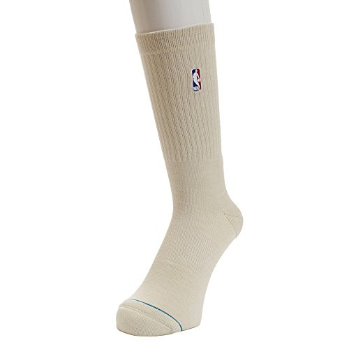 Stance NBA Logoman Crew II Socks Natural Stance NBA Logoman Crew II Socks Natural