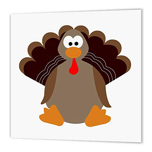 3dRose ht1659033 Cute Thanksgiving Turkey Cartoon Iron on Heat Transfer 10 by 10 for White Material 3dRose ht1659033 Cute Thanksgiving Turkey Cartoon Iron on Heat Transfer 10 by 10 for White Material