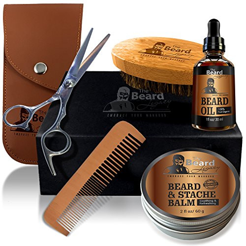Beard Balm - Beard Trimmer - Beard Oil - Beard Growth - Beard Brush - Beard Comb - Beard Kit - Mens Grooming Kit - Beard Conditioner - Beard Growth Oil - Beard Grooming Kit For Men - Beard Scissors.