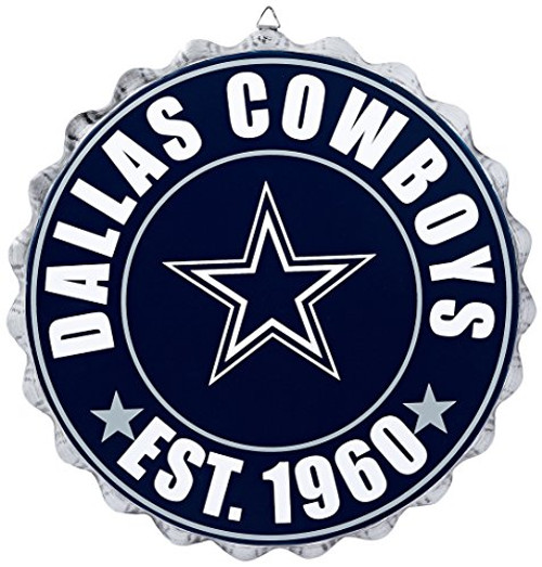 Dallas Cowboys NFL Bottle Cap Wall Sign Dallas Cowboys NFL Bottle Cap Wall Sign
