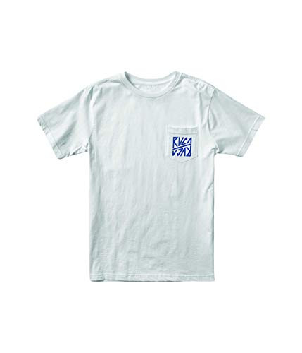 RVCA Men Sequel Short Sleeve TShirt White XLarge