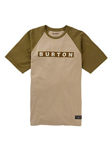 Burton Mens Vault Short Sleeve Tee Plaza Taupe XLarge