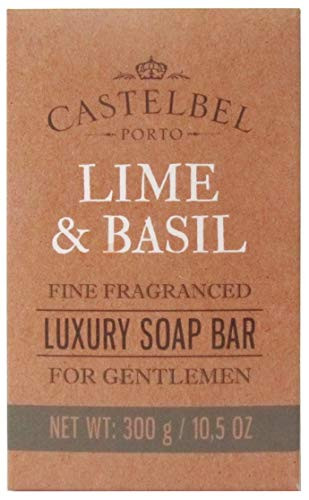 Castelbel Porto Lime Basil Gentlemens Luxury Soap Bar 105 Oz