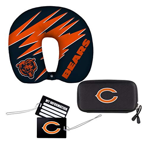 NFL Chicago Bears 4Piece Travel Set 13 x 3 x 12