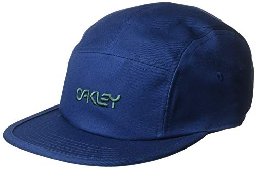 Oakley Mens 5 Panel Cotton Hat Dark Blue U