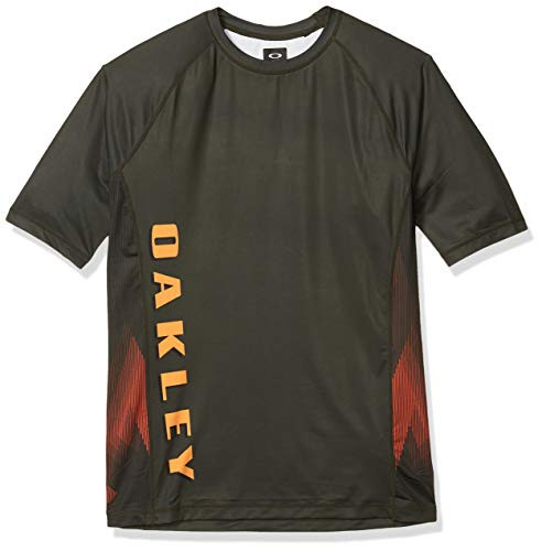 Oakley Mens 75 Rashguard New Dark Brush XXL