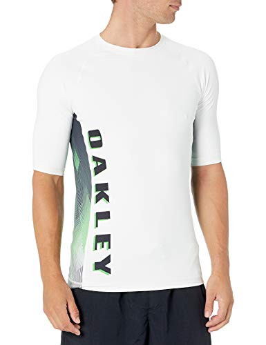 Oakley Mens 75 Rashguard White XL