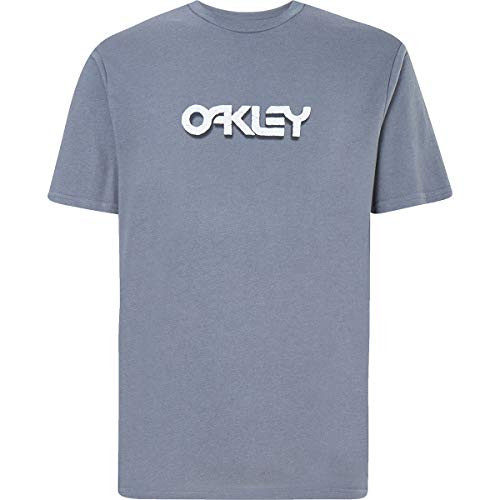 Oakley Mens Stone B1B Logo Ss Tee Uniform Grey S