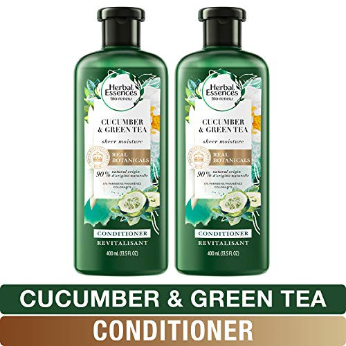 Herbal Essences Conditioner with Natural Source Ingredients BioRenew Cucumber  Green Tea 135 fl oz Twin Pack