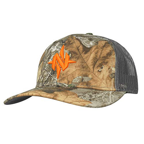 Nomad Outdoor Mark Camo Trucker Realtree EdgeCharcoal Grey One Size