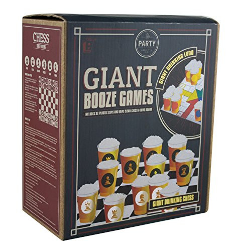 Paladone PP3550 Giant Booze Chess and Ludo Game