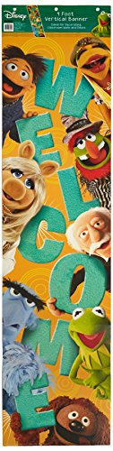 Paper Magic Eureka Muppets Vertical Classroom Banner, Welcome, Measures 45 x 12