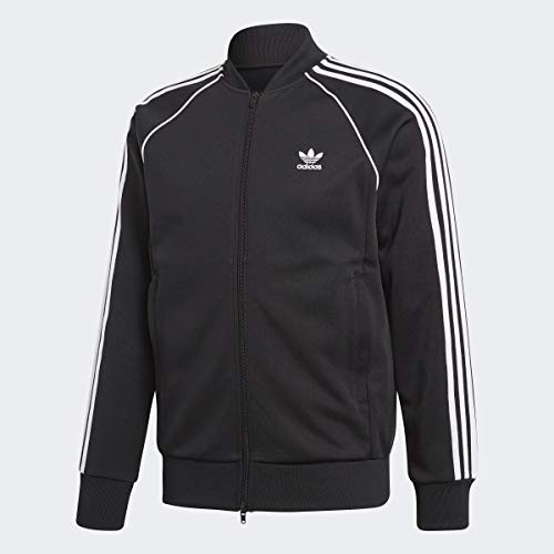 adidas Originals Mens Superstar Track Jacket Black XL adidas Originals Mens Superstar Track Jacket Black XL