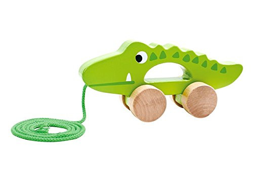 Tooky Toy Crocodile Pull Along