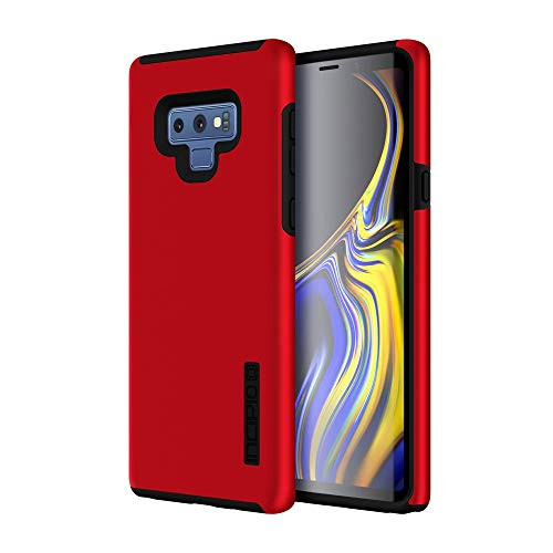 Incipio DualPro Case Compatible with Samsung Galaxy Note9  Iridescent RedBlack
