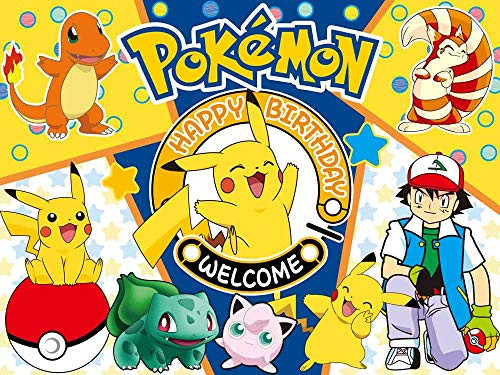 Cartoon Monster Animals Photography Backdrop for Kids Happy Birthday Party Decoration Vinyl Blue Stripe Game Photo Background Children Baby Shower Supplies Photo Booth Studio Props Banner