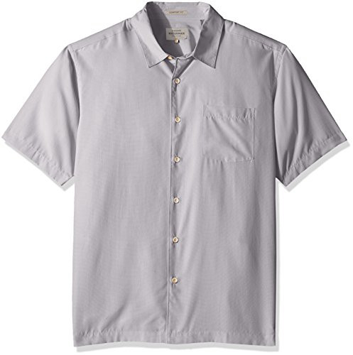 Quiksilver Waterman Mens Cane Island Button Down Shirt White M