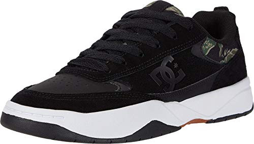 DC Mens Penza SE Skate Shoe BlackCamo Print 8 D M US