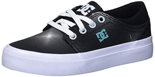 DC Boys Trase TX SE Skate Shoe BlackPrint 4 Medium US Big Kid