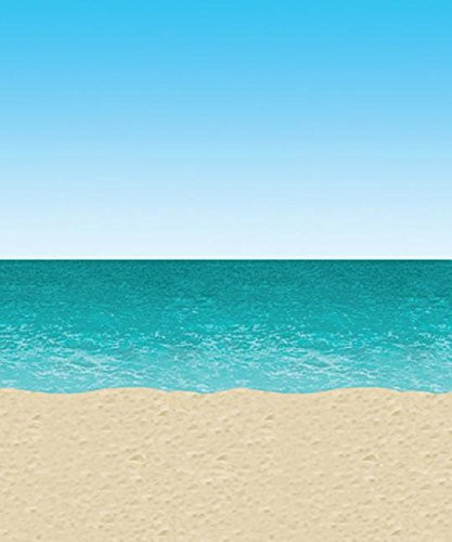 Ocean & Beach Backdrop Party Accessory (1 count) (1/Pkg)